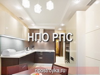 матовые натяжные потолки фото